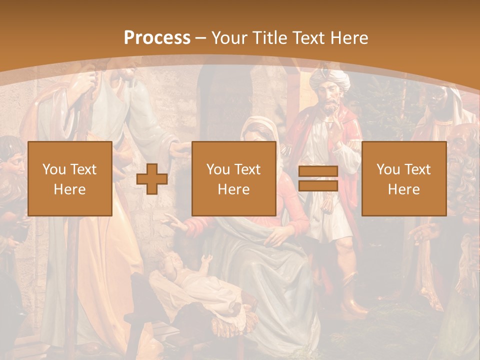 Mary Gift Virgin PowerPoint Template