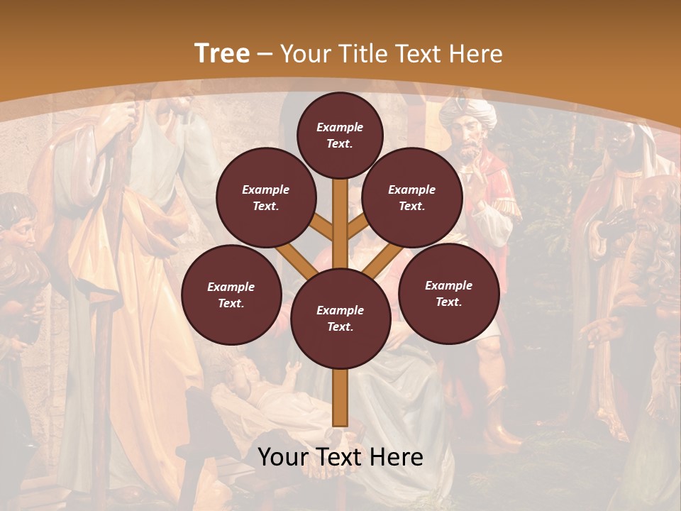 Mary Gift Virgin PowerPoint Template