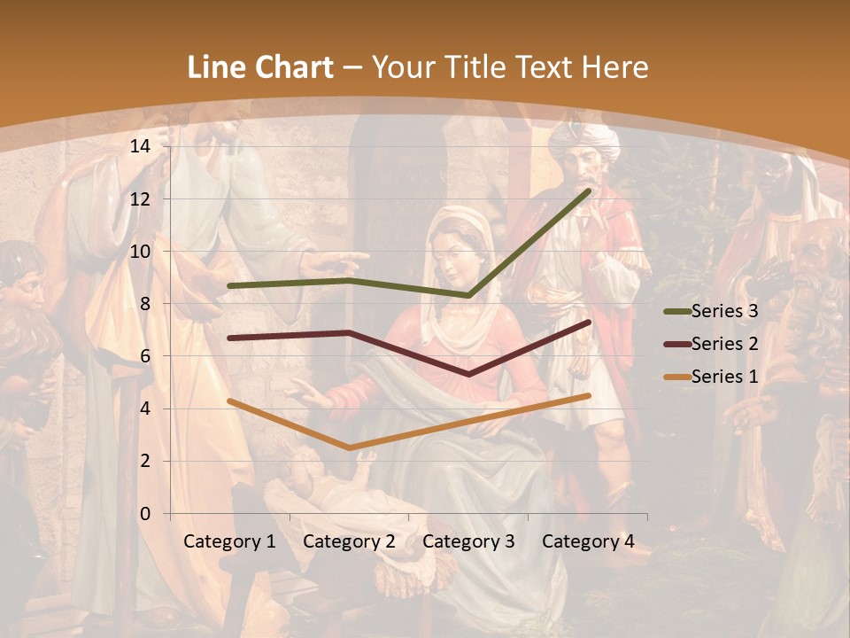 Mary Gift Virgin PowerPoint Template