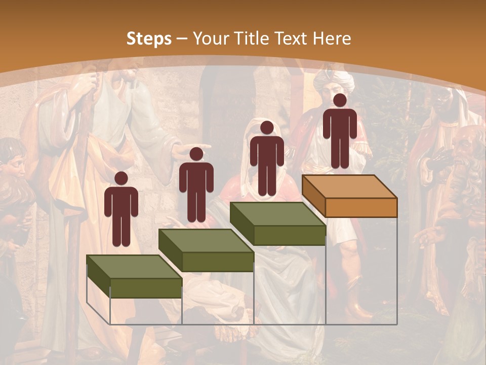 Mary Gift Virgin PowerPoint Template