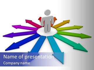 Choice Many Confused PowerPoint Template