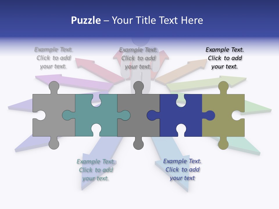 Choice Many Confused PowerPoint Template