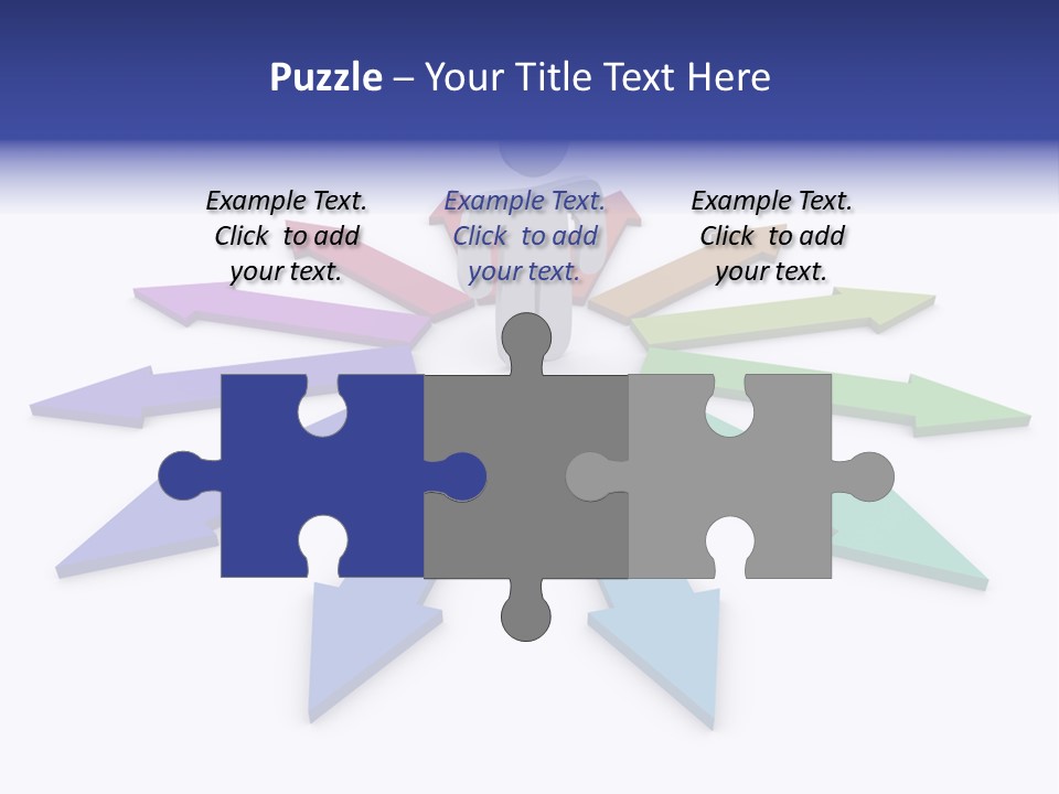 Choice Many Confused PowerPoint Template