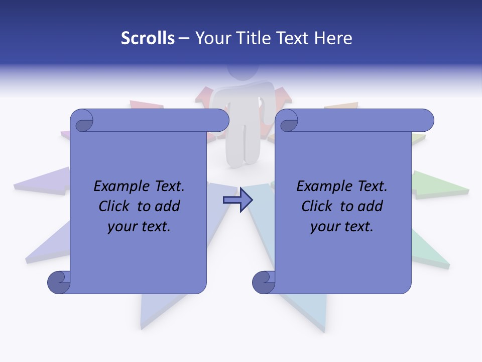 Choice Many Confused PowerPoint Template