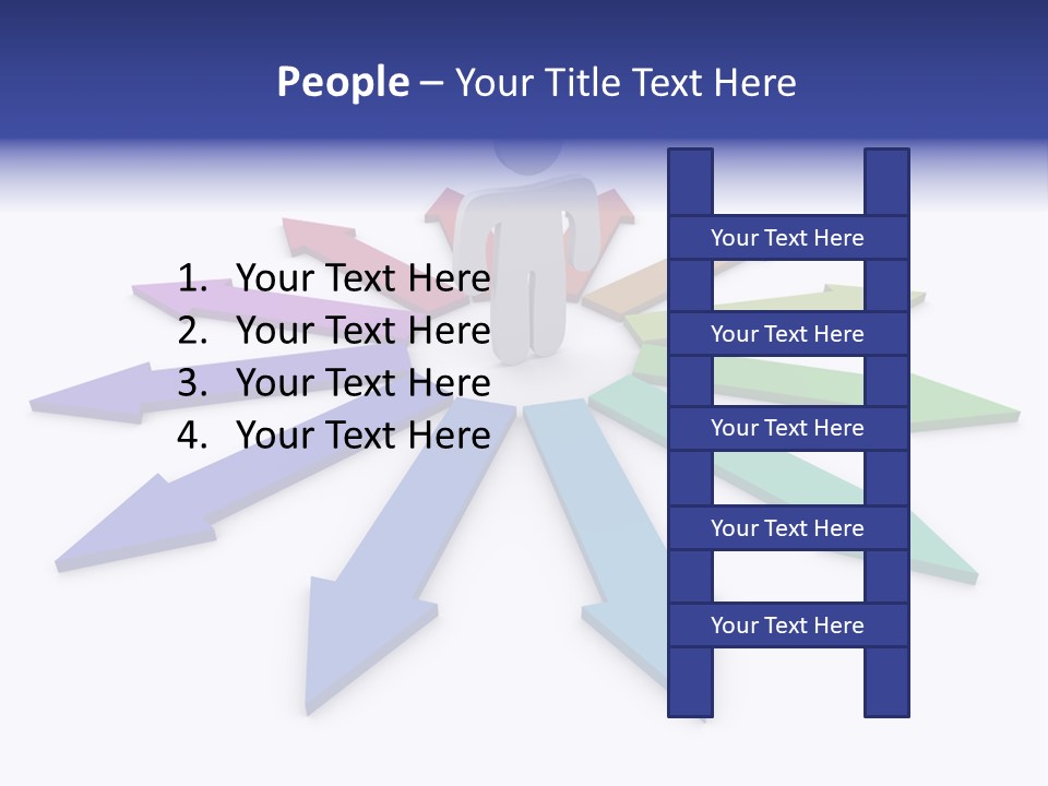 Choice Many Confused PowerPoint Template