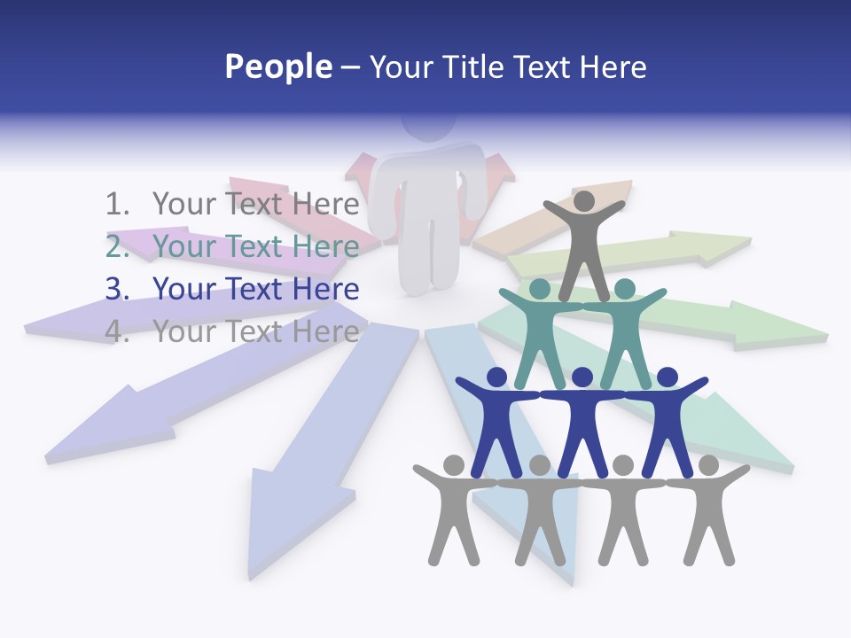 Choice Many Confused PowerPoint Template