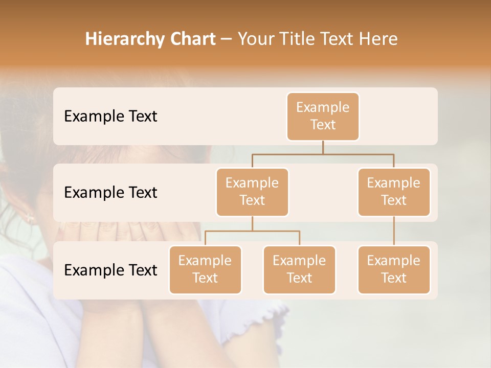 Portrait Kid Nervous PowerPoint Template