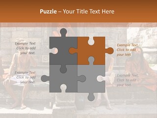 Saffron Dreadlocks Shaivism PowerPoint Template