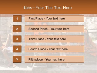 Saffron Dreadlocks Shaivism PowerPoint Template