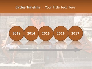 Saffron Dreadlocks Shaivism PowerPoint Template