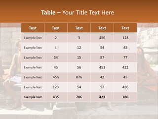 Saffron Dreadlocks Shaivism PowerPoint Template
