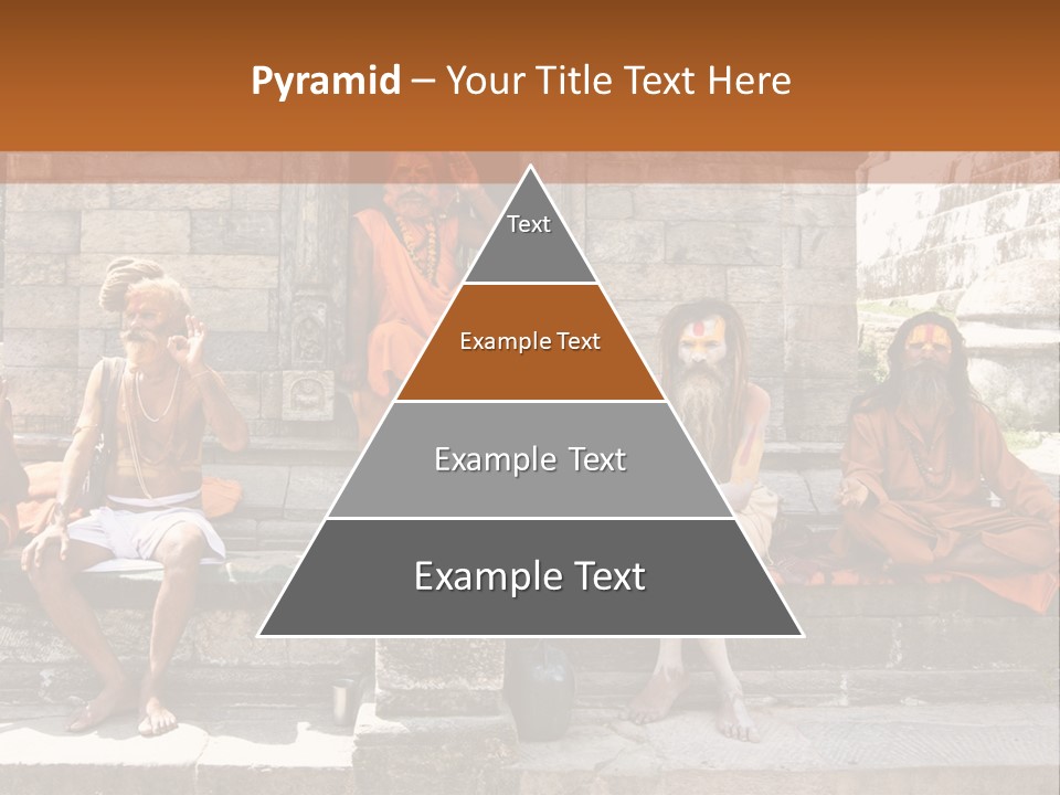 Saffron Dreadlocks Shaivism PowerPoint Template