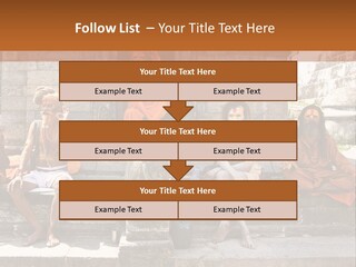 Saffron Dreadlocks Shaivism PowerPoint Template