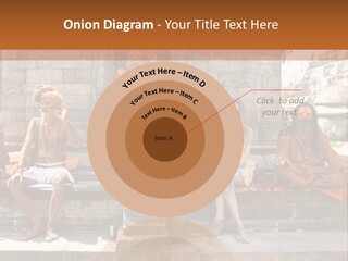 Saffron Dreadlocks Shaivism PowerPoint Template