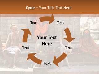 Saffron Dreadlocks Shaivism PowerPoint Template