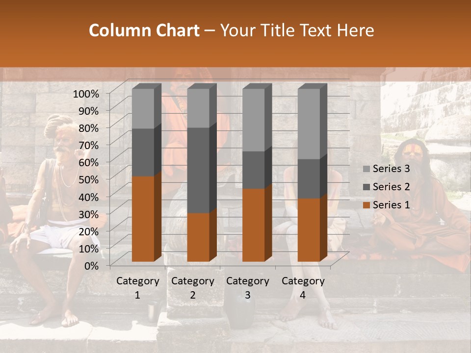 Saffron Dreadlocks Shaivism PowerPoint Template