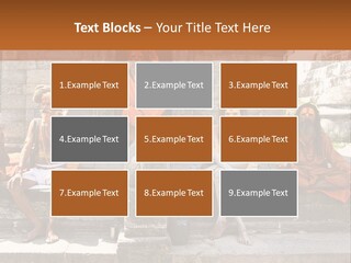 Saffron Dreadlocks Shaivism PowerPoint Template