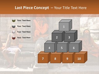 Saffron Dreadlocks Shaivism PowerPoint Template