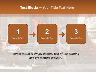 Saffron Dreadlocks Shaivism PowerPoint Template