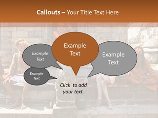 Saffron Dreadlocks Shaivism PowerPoint Template