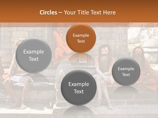 Saffron Dreadlocks Shaivism PowerPoint Template