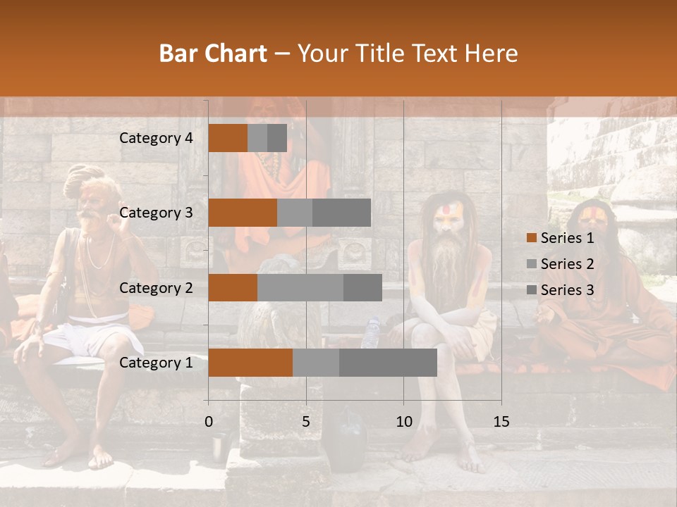 Saffron Dreadlocks Shaivism PowerPoint Template