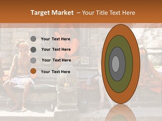 Saffron Dreadlocks Shaivism PowerPoint Template