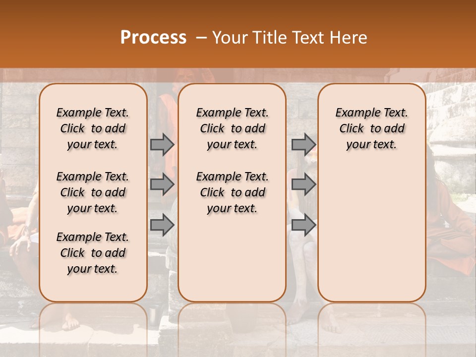 Saffron Dreadlocks Shaivism PowerPoint Template