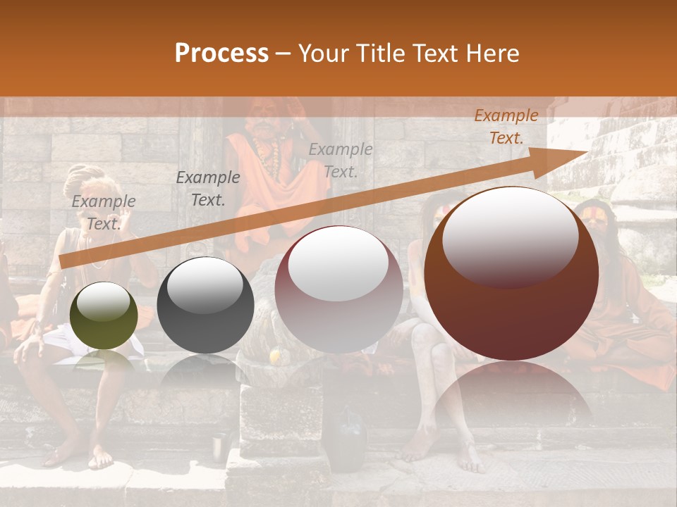 Saffron Dreadlocks Shaivism PowerPoint Template