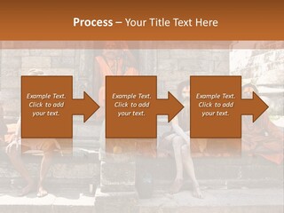 Saffron Dreadlocks Shaivism PowerPoint Template