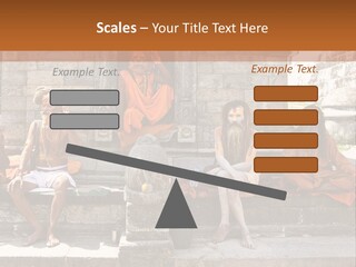 Saffron Dreadlocks Shaivism PowerPoint Template