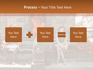 Saffron Dreadlocks Shaivism PowerPoint Template