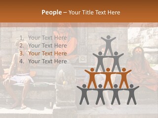 Saffron Dreadlocks Shaivism PowerPoint Template