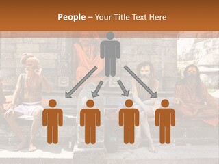 Saffron Dreadlocks Shaivism PowerPoint Template