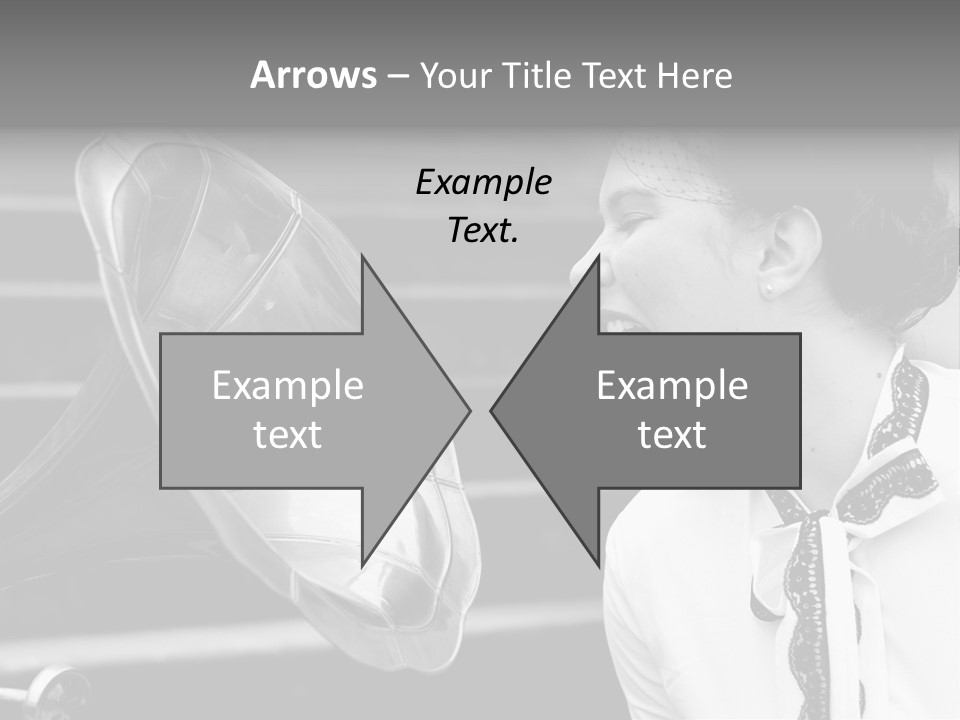 Passion Shouting Shirt PowerPoint Template