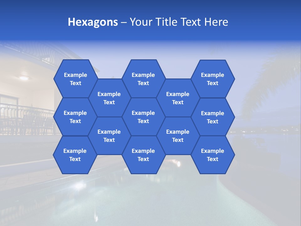 Exterior Estate Built PowerPoint Template