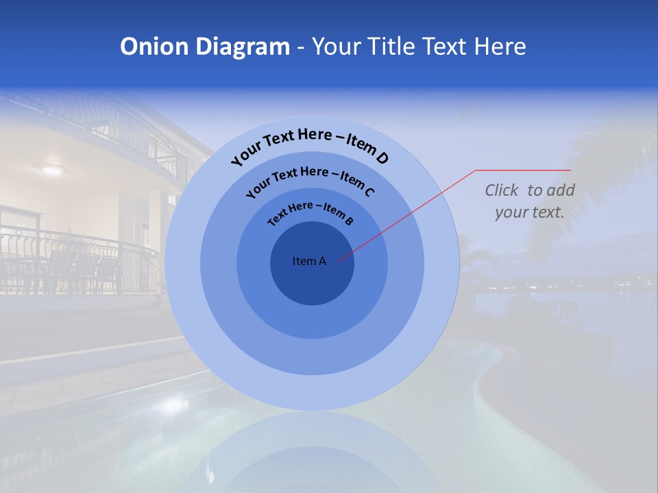 Exterior Estate Built PowerPoint Template