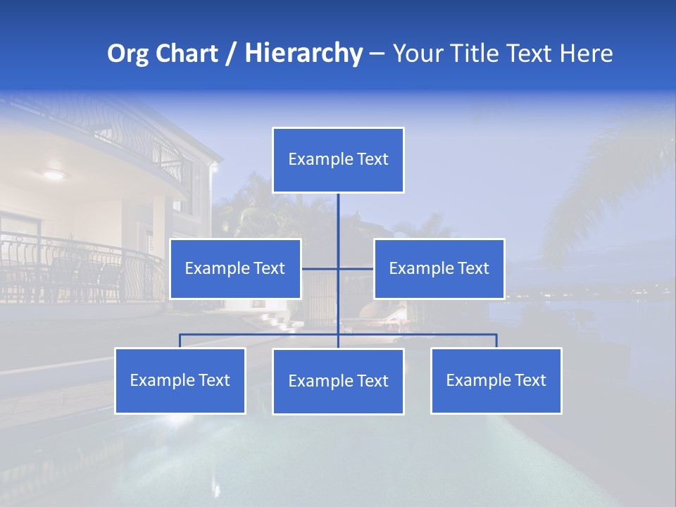 Exterior Estate Built PowerPoint Template