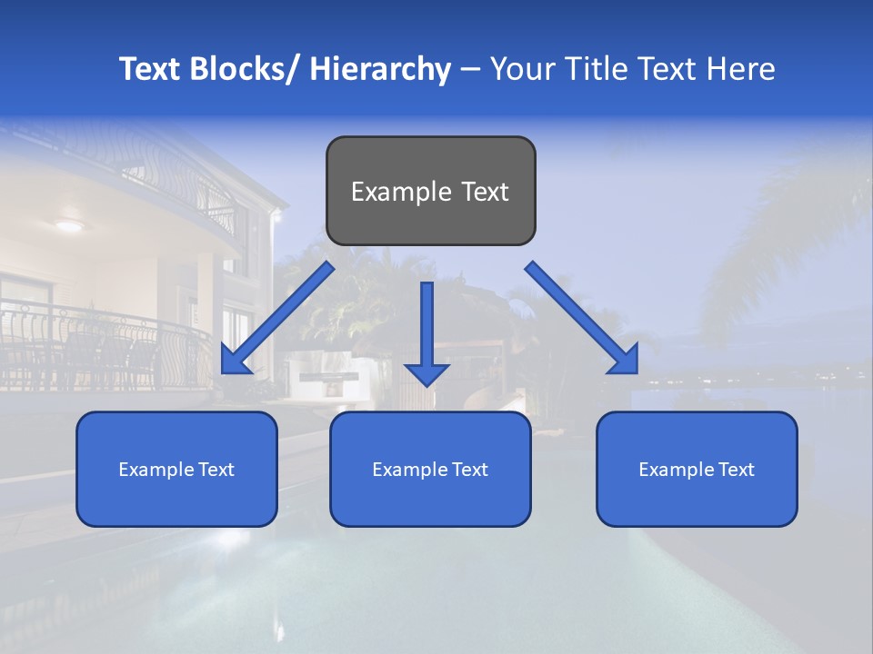 Exterior Estate Built PowerPoint Template