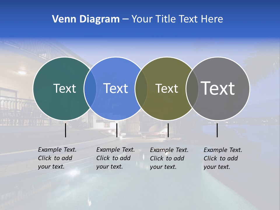 Exterior Estate Built PowerPoint Template