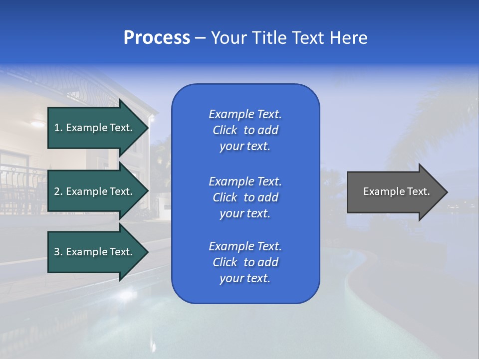 Exterior Estate Built PowerPoint Template