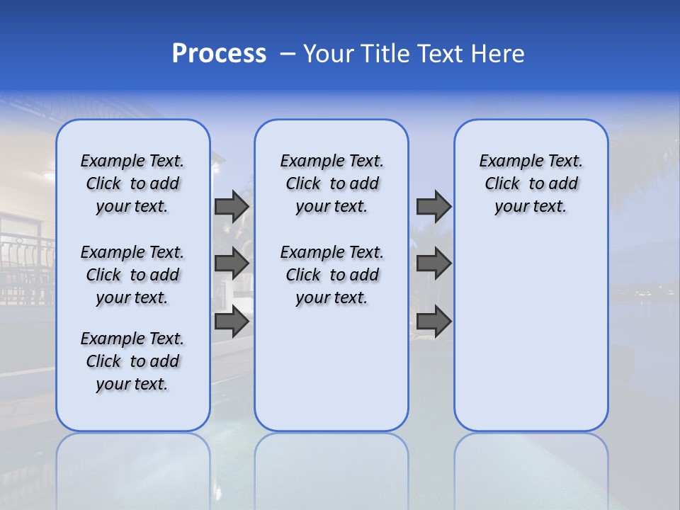 Exterior Estate Built PowerPoint Template