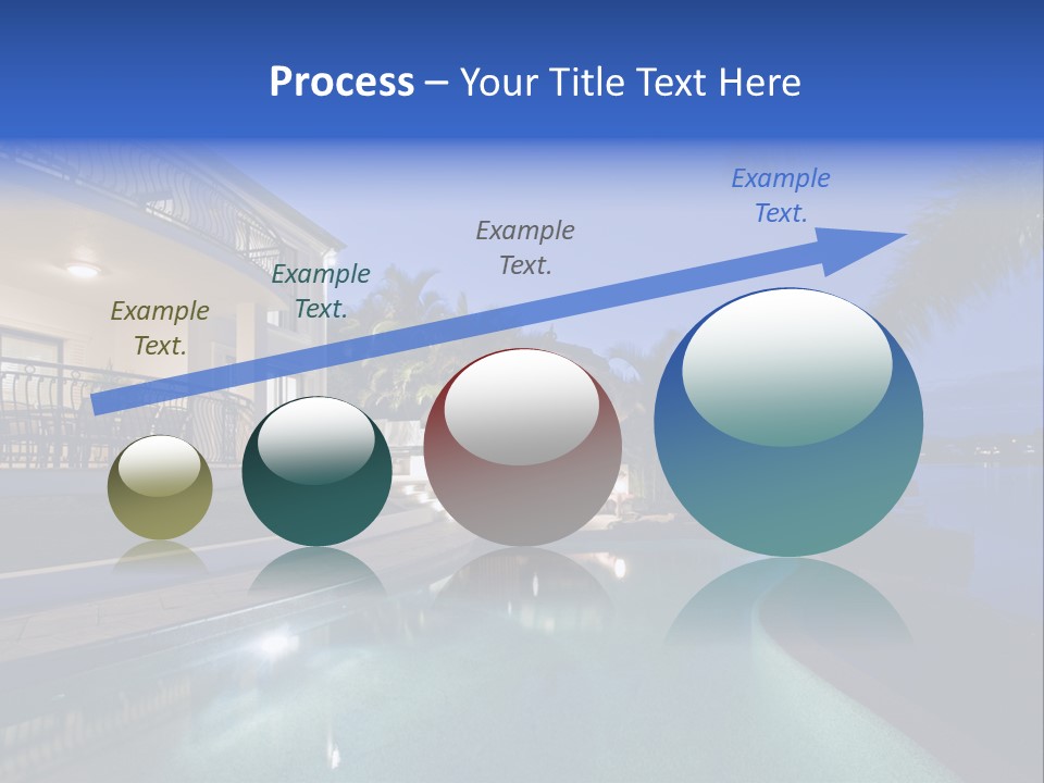 Exterior Estate Built PowerPoint Template