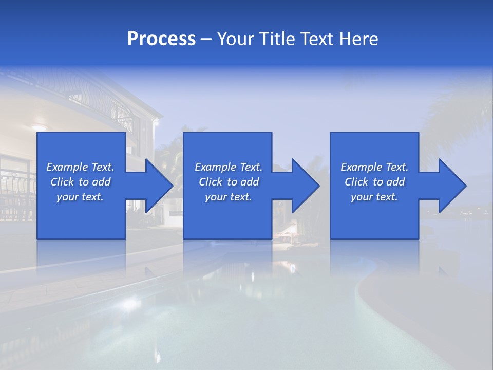 Exterior Estate Built PowerPoint Template