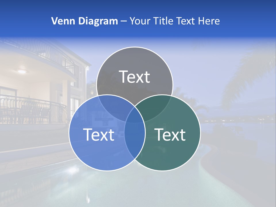 Exterior Estate Built PowerPoint Template