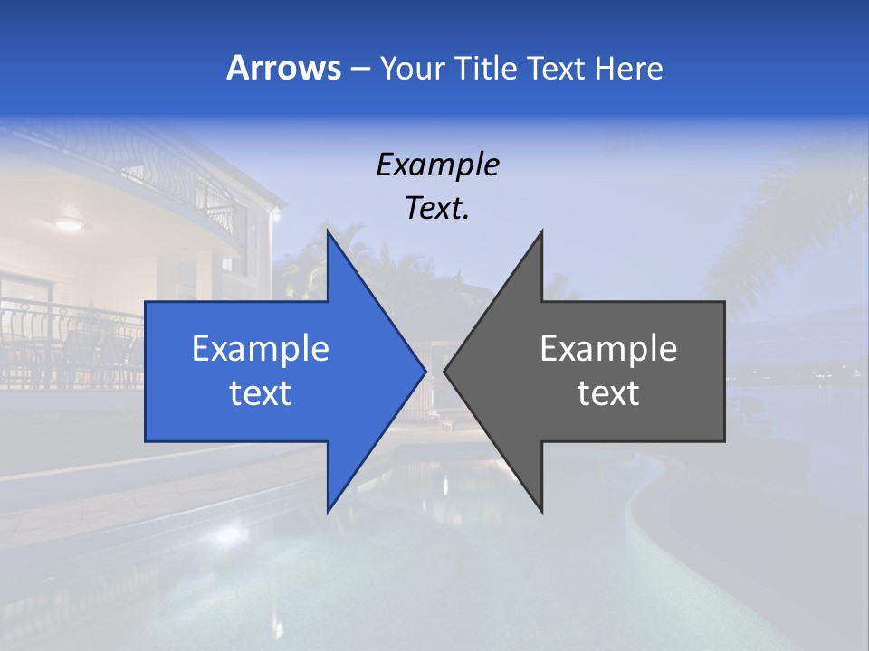 Exterior Estate Built PowerPoint Template
