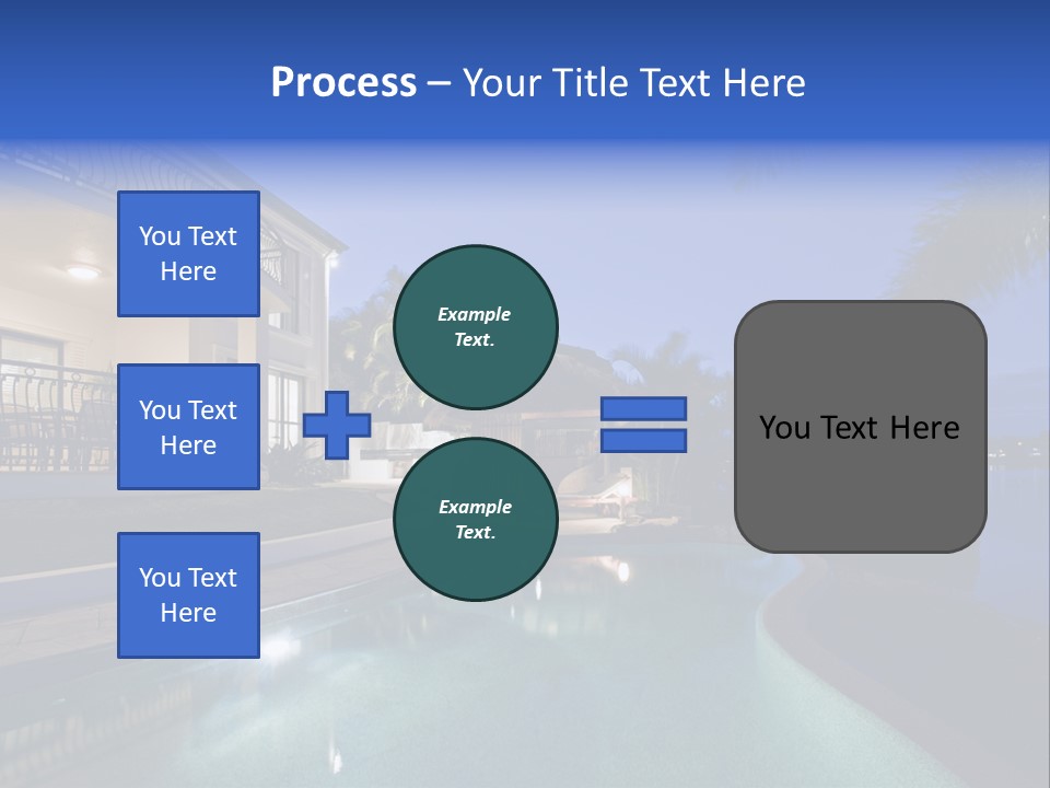 Exterior Estate Built PowerPoint Template