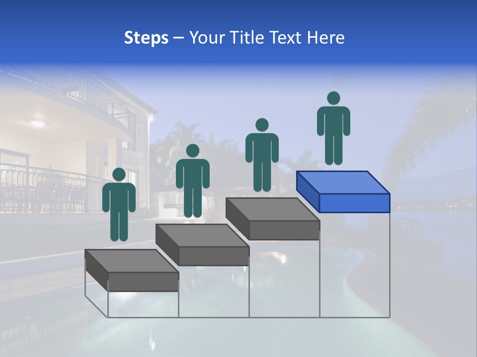 Exterior Estate Built PowerPoint Template
