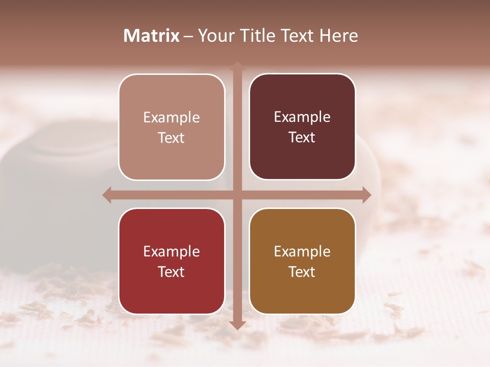 Sweet Brown Food PowerPoint Template