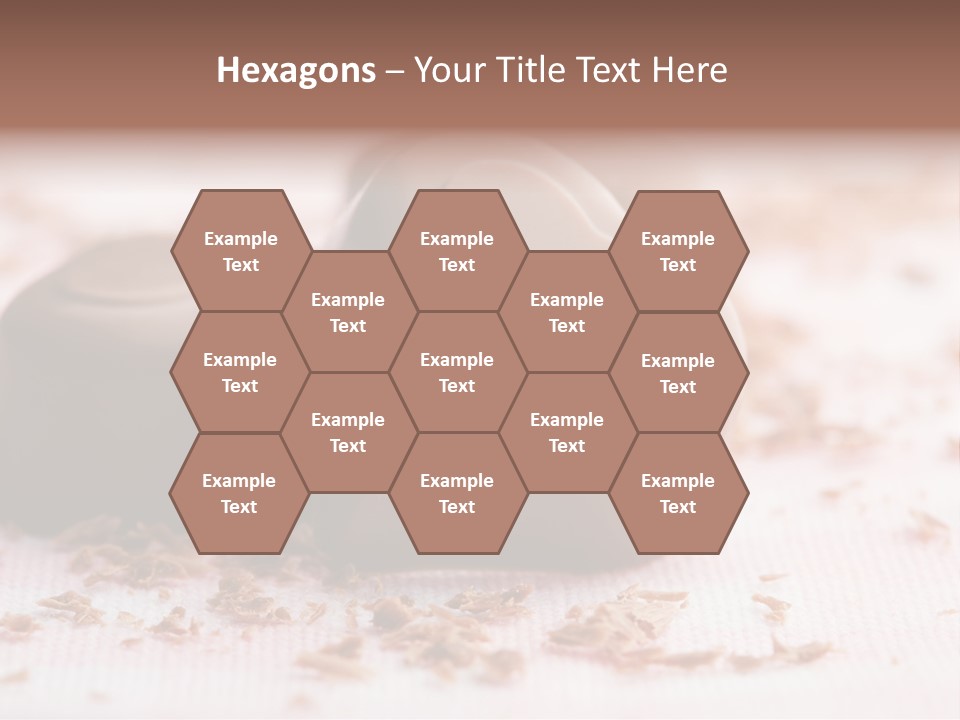 Sweet Brown Food PowerPoint Template